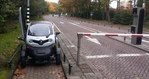 Twizy op het fietspad